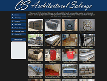 Tablet Screenshot of csarchitecturalsalvage.com